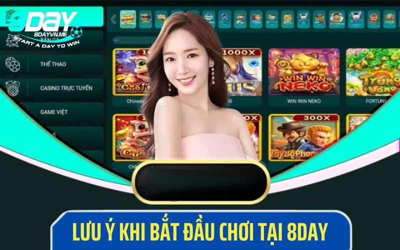 Kinh nghiệm khi chơi tại 8Day