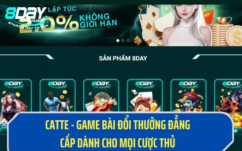 Catte - Game Bài Đổi Thưởng Đẳng Cấp Dành Cho Mọi Cược Thủ